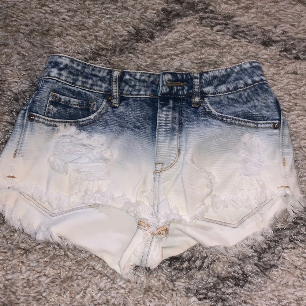 Tie die shorts size 3z high rise short